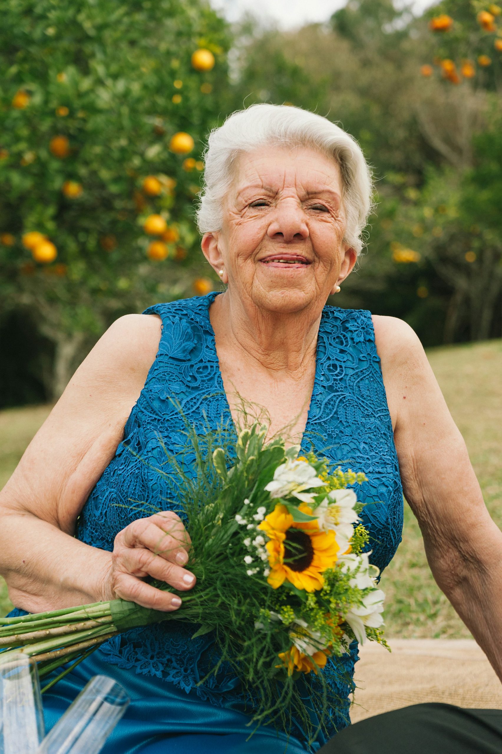 ältere Kundin Portrait